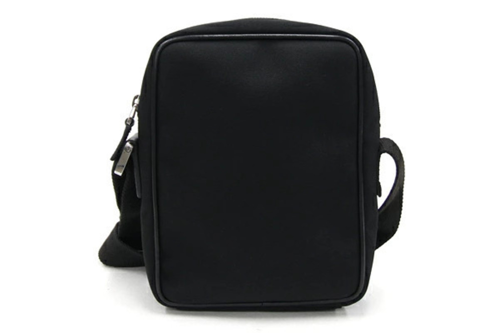 Gucci Bag Black Crossbody Leather Shoulder Canvas Black